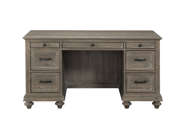 Cardano Light Brown Executive Desk - Ornate Home