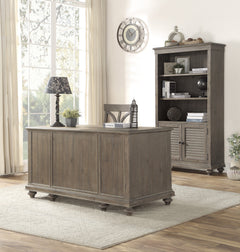 Cardano Light Brown Executive Desk - Ornate Home