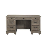 Cardano Light Brown Executive Desk - Ornate Home