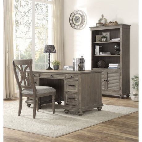Cardano Light Brown Executive Desk - Ornate Home