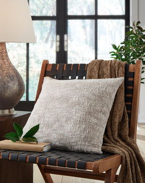 Carddon Brown/White Pillow (Online Special Price) - Ornate Home