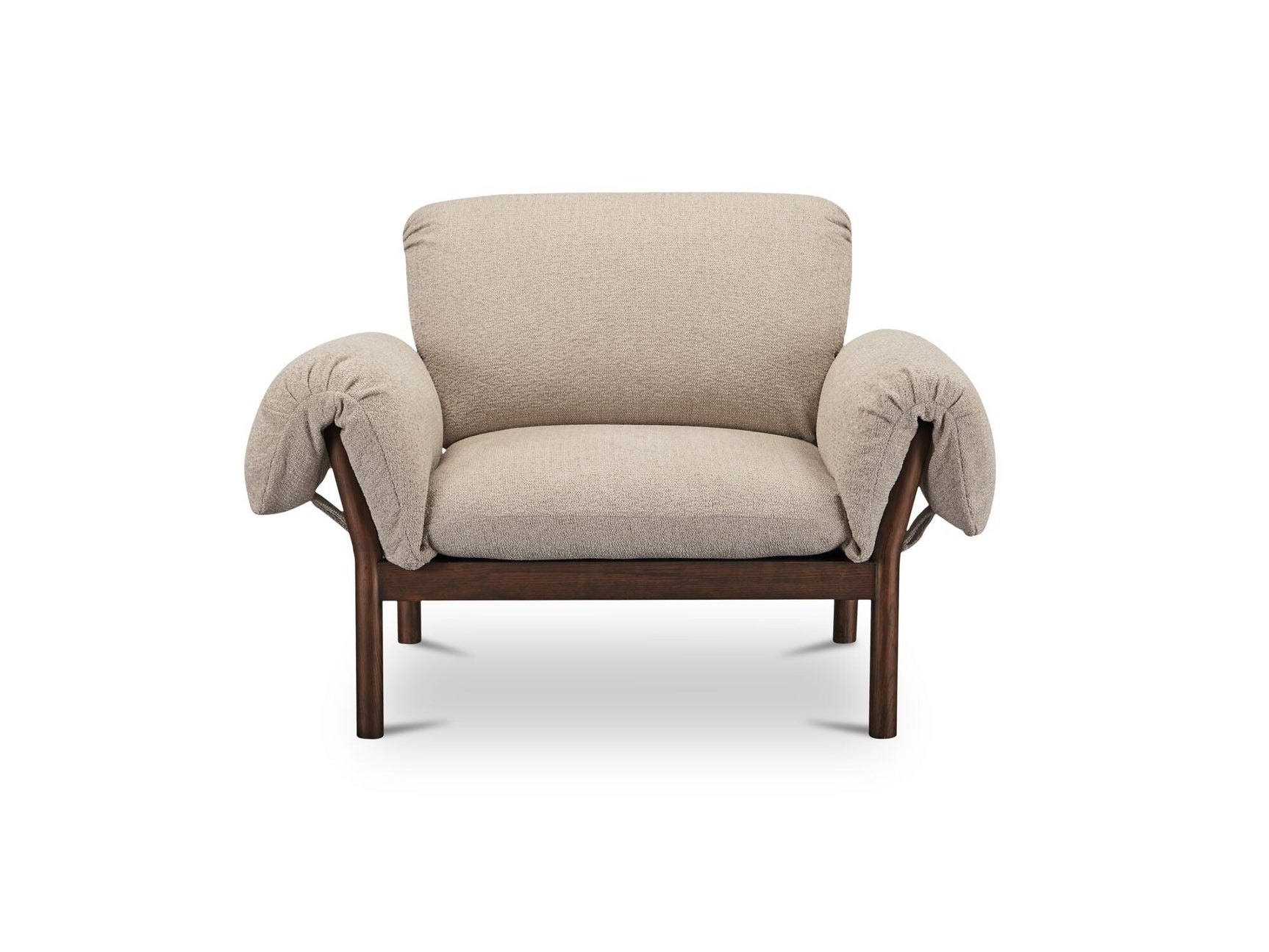 Cardero Beige Lounge Chair - Ornate Home