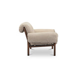 Cardero Beige Lounge Chair - Ornate Home