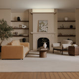 Cardero Beige Lounge Chair - Ornate Home