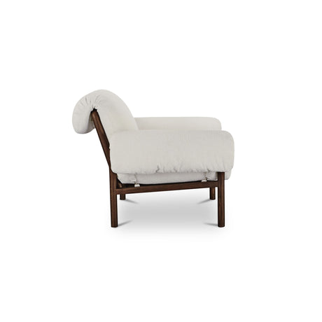 Cardero Ivory Lounge Chair - Ornate Home