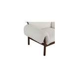 Cardero Ivory Lounge Chair - Ornate Home