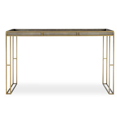 Cardew Gray Modern Console Table - Ornate Home