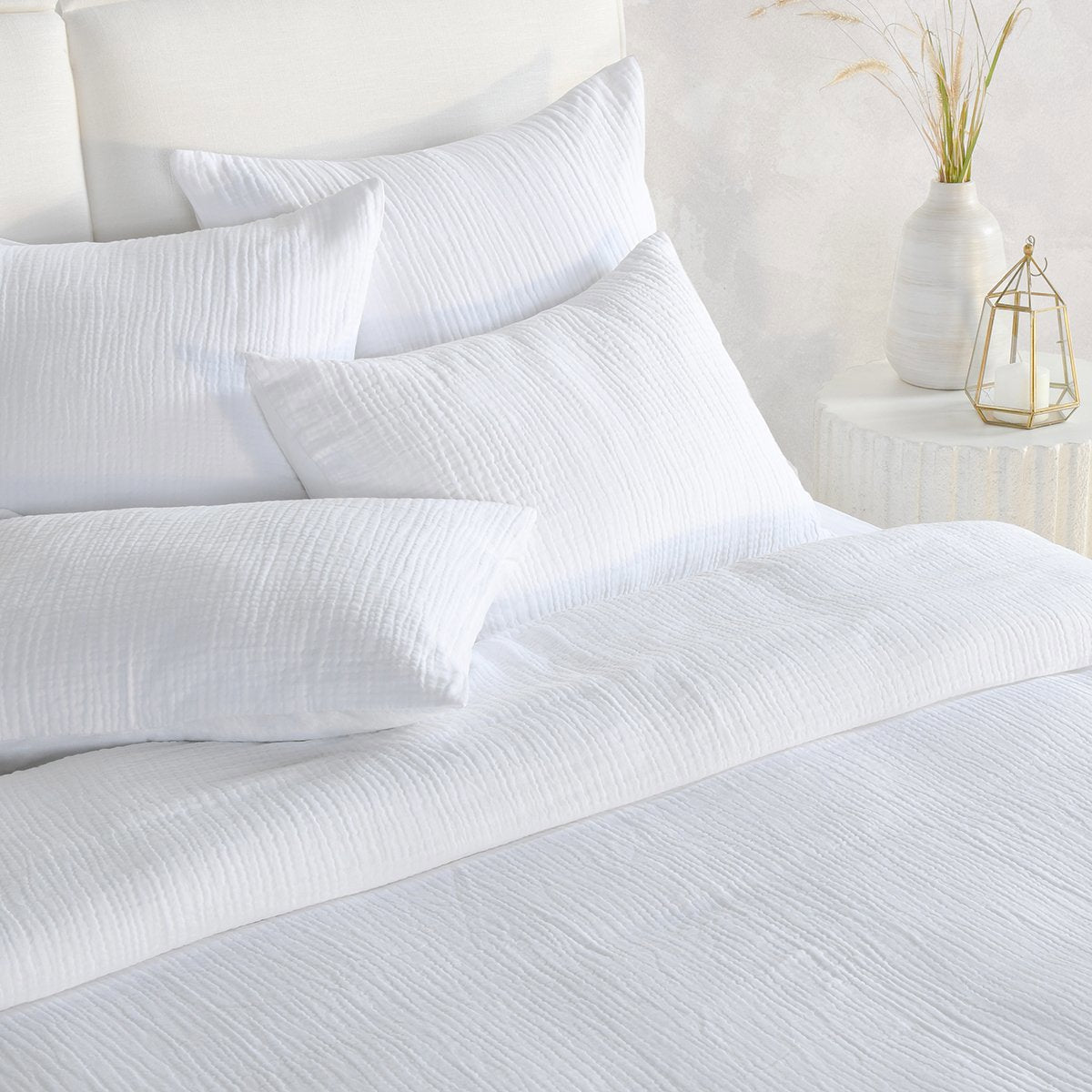 Cardiff White Duvet Collection - Ornate Home