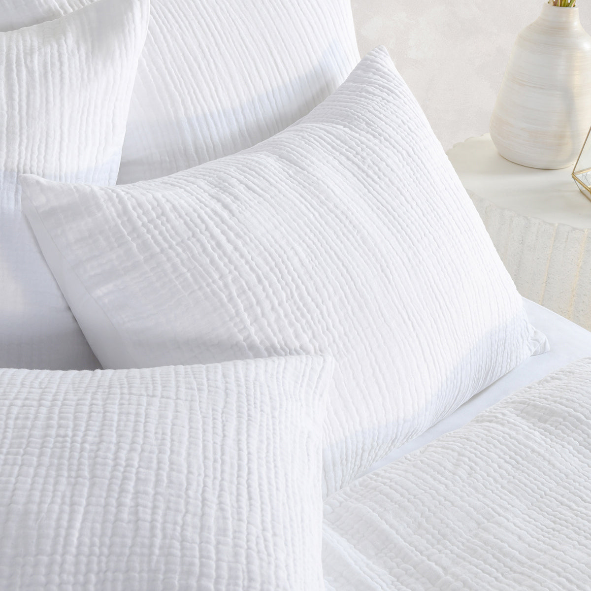 Cardiff White Duvet Collection - Ornate Home