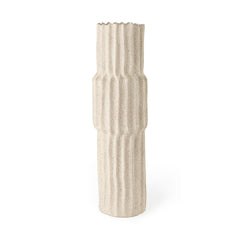 Cardon Cream 23.0"H Ceramic Vase - Ornate Home