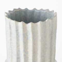 Cardon Gray 23.0"H Ceramic Vase - Ornate Home