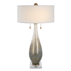 Cardoni Bronze Glass Table Lamp - Ornate Home