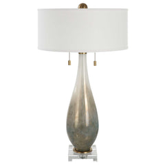 Cardoni Bronze Glass Table Lamp - Ornate Home