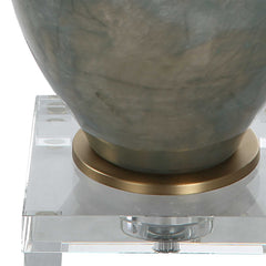 Cardoni Bronze Glass Table Lamp - Ornate Home