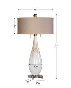 Cardoni Multicolor Glass Table Lamp - Ornate Home