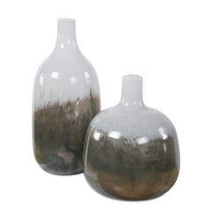 Cardoni Smoke Vases (Set of 2) - Ornate Home