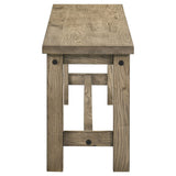 Cardova Vineyard Oak 51-inch Solid Wood Dining Bench - Ornate Home