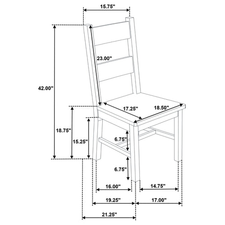 Cardova Vineyard Oak 6-piece Extension Table Dining Set - Ornate Home