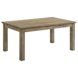 Cardova Vineyard Oak 87-inch Solid Wood Extension Dining Table - Ornate Home