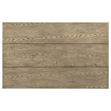 Cardova Vineyard Oak 87-inch Solid Wood Extension Dining Table - Ornate Home