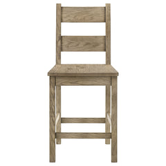 Cardova Vineyard Oak Counter Height Dining Chair (Set of 2) - Ornate Home