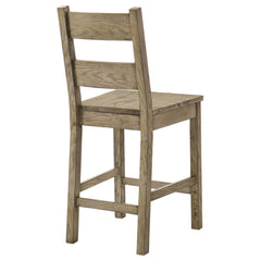 Cardova Vineyard Oak Counter Height Dining Chair (Set of 2) - Ornate Home