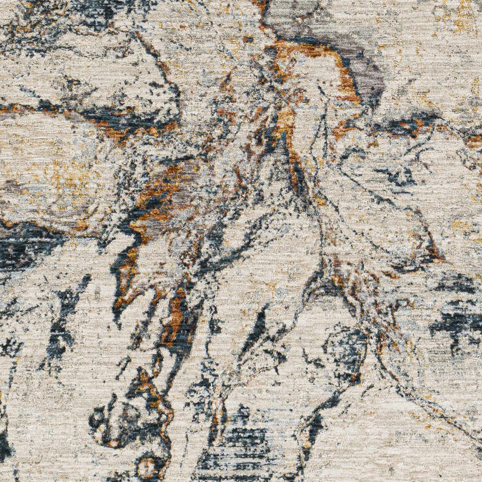 Cardup Beige Marble Rug - Ornate Home