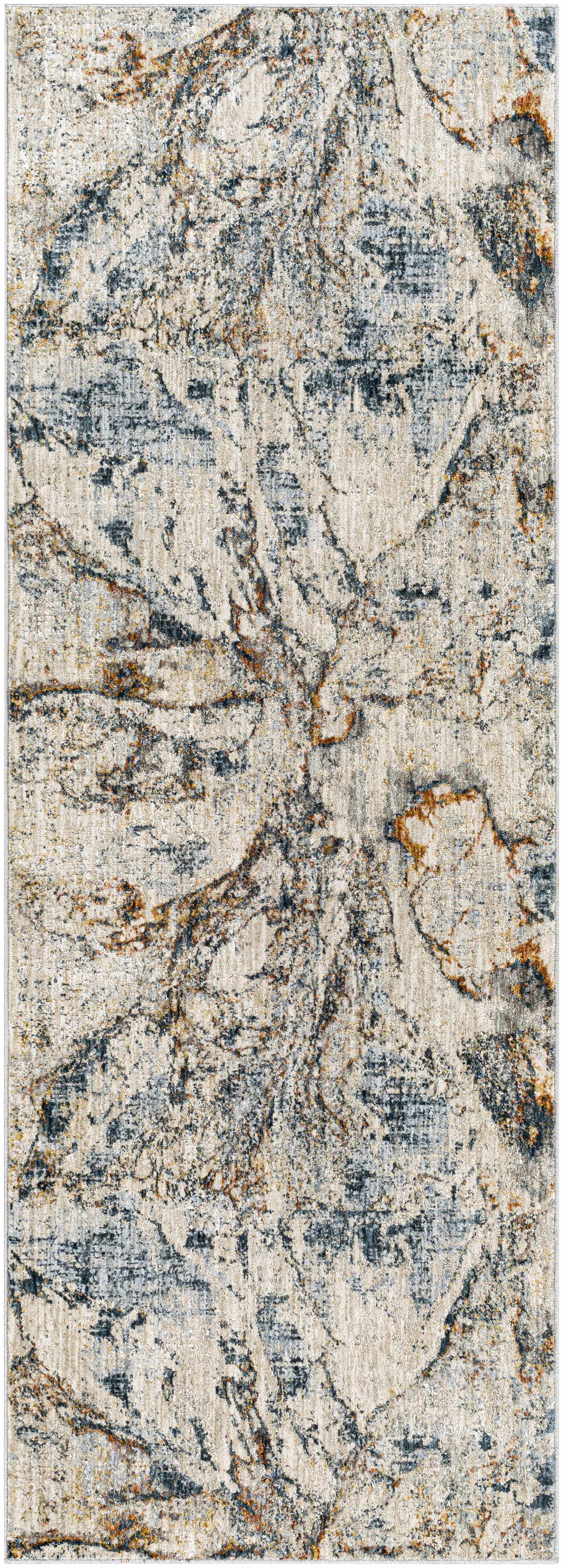 Cardup Beige Marble Rug - Ornate Home