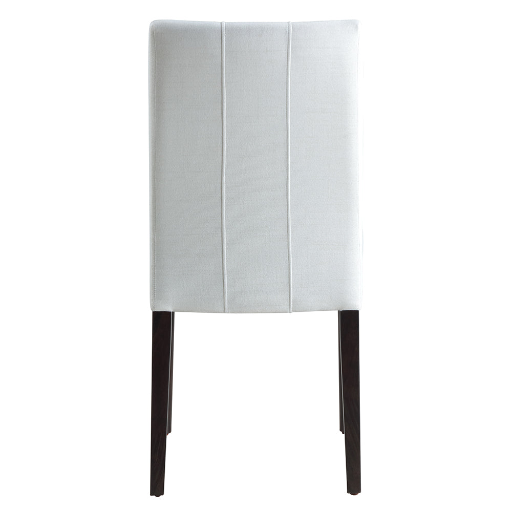 Carena White & Brown Side Chair (Set of 2) - Ornate Home