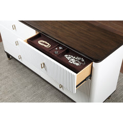 Carena White Dresser - Ornate Home