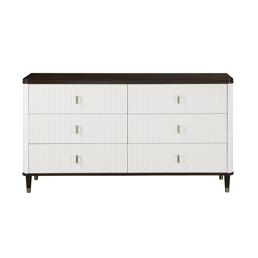 Carena White Dresser - Ornate Home