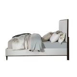 Carena White Eastern King Bed - Ornate Home