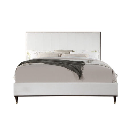 Carena White Eastern King Bed - Ornate Home