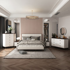 Carena White Mirror - Ornate Home