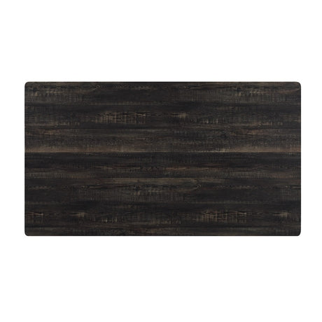 Cargo Antique Walnut & White Dining Table - Ornate Home