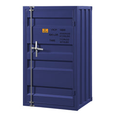 Cargo Blue Chest (Single Door) - Ornate Home