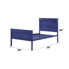 Cargo Blue Full Bed - Ornate Home
