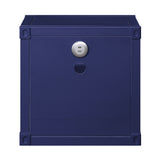 Cargo Blue Nightstand (USB) - Ornate Home