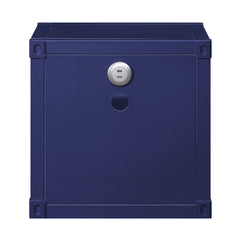 Cargo Blue Nightstand (USB) - Ornate Home