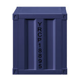 Cargo Blue Nightstand (USB) - Ornate Home
