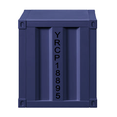Cargo Blue Nightstand (USB) - Ornate Home