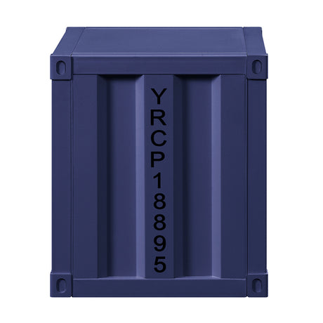 Cargo Blue Nightstand (USB) - Ornate Home