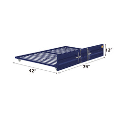 Cargo Blue Trundle - Ornate Home