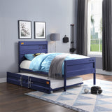 Cargo Blue Twin Bed - Ornate Home