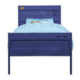 Cargo Blue Twin Bed - Ornate Home