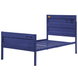 Cargo Blue Twin Bed - Ornate Home