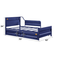 Cargo Blue Twin Daybed & Trundle - Ornate Home