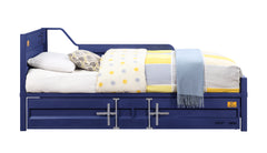 Cargo Blue Twin Daybed & Trundle - Ornate Home