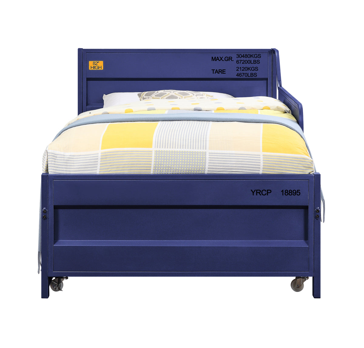 Cargo Blue Twin Daybed & Trundle - Ornate Home