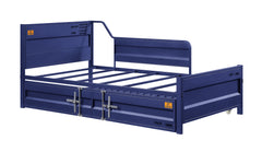 Cargo Blue Twin Daybed & Trundle - Ornate Home